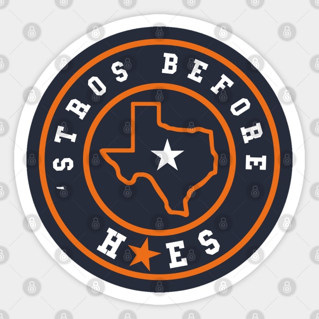 Stros Before Hoes Sticker by deadright